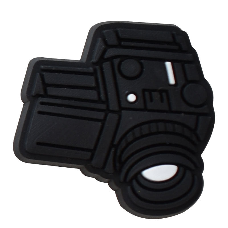 12Pcs Outdoor action camera DIY Ideas Series Charms - For Crocs Shoes EVA Bogg Bag Accessories