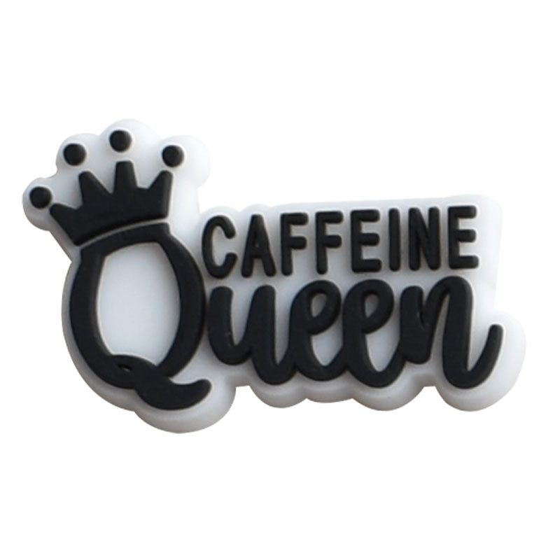 12pcs Coffee DIY Ideas Series Charms - For Crocs Shoes EVA Bogg Bag Accessories