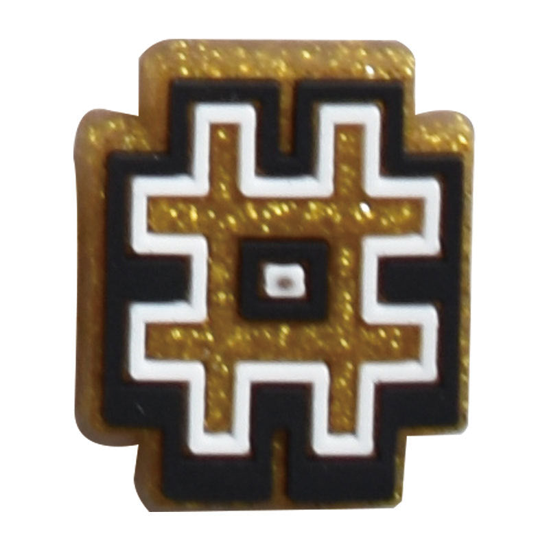 Gold 0-9 And 26pcs A-Z Letters Series Charms - For Crocs Shoes EVA Bogg Bag Accessories