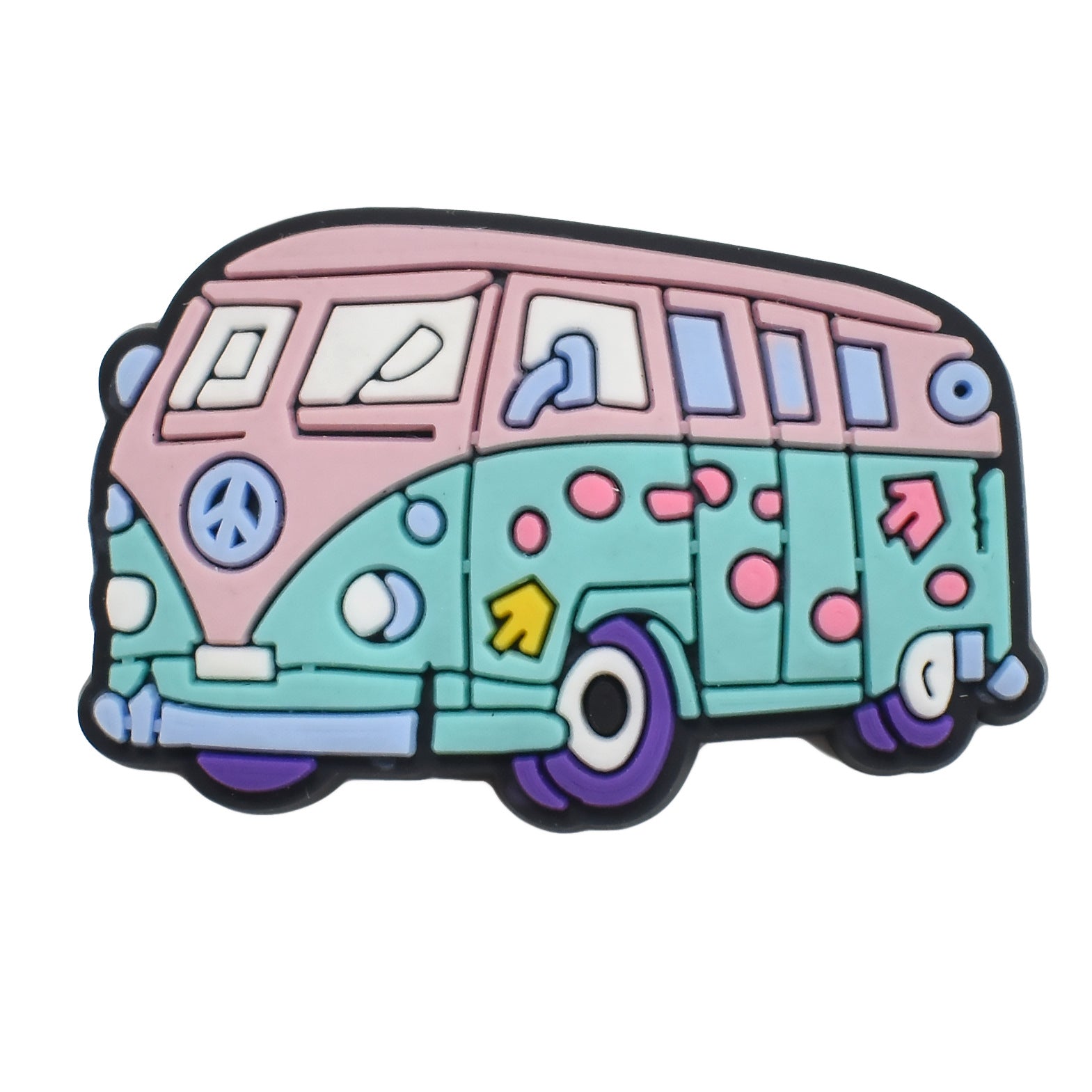 Dancing Girl Series Charms - For Crocs Shoes EVA Bogg Bag Accessories