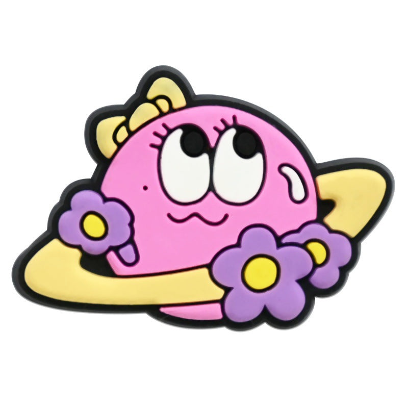 15pcs Small Planet DIY Ideas Series Charms - For Crocs Shoes EVA Bogg Bag Accessories