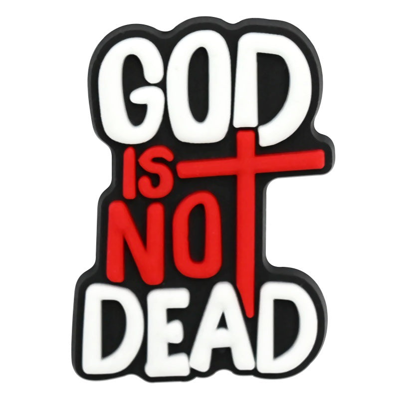 English phrase Series Charms - For Crocs Shoes EVA Bogg Bag Accessories