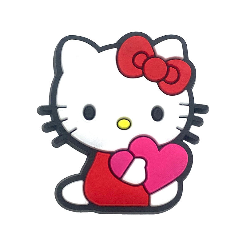 Hello Kitty Series Charms - For Crocs Shoes EVA Bogg Bag Accessories