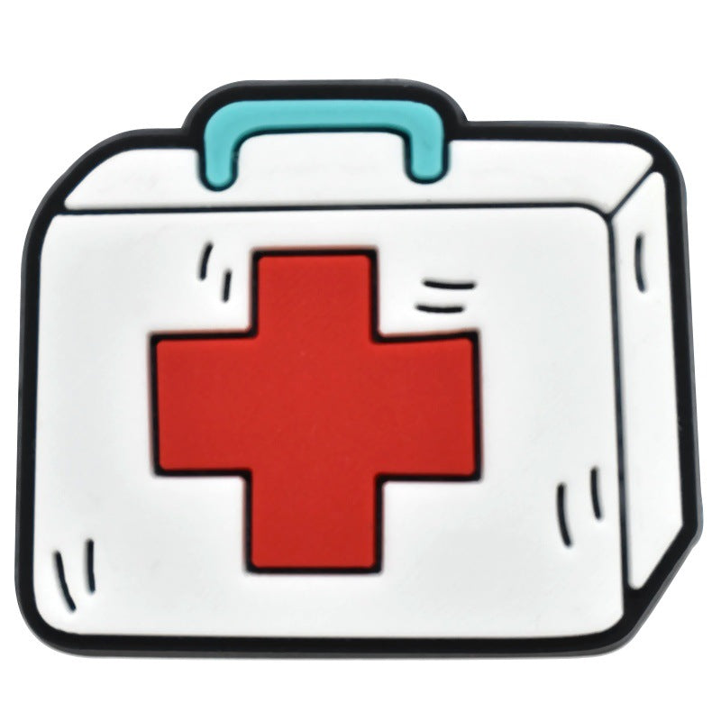 Nurse Series Charms - For Crocs Shoes EVA Bogg Bag Accessories