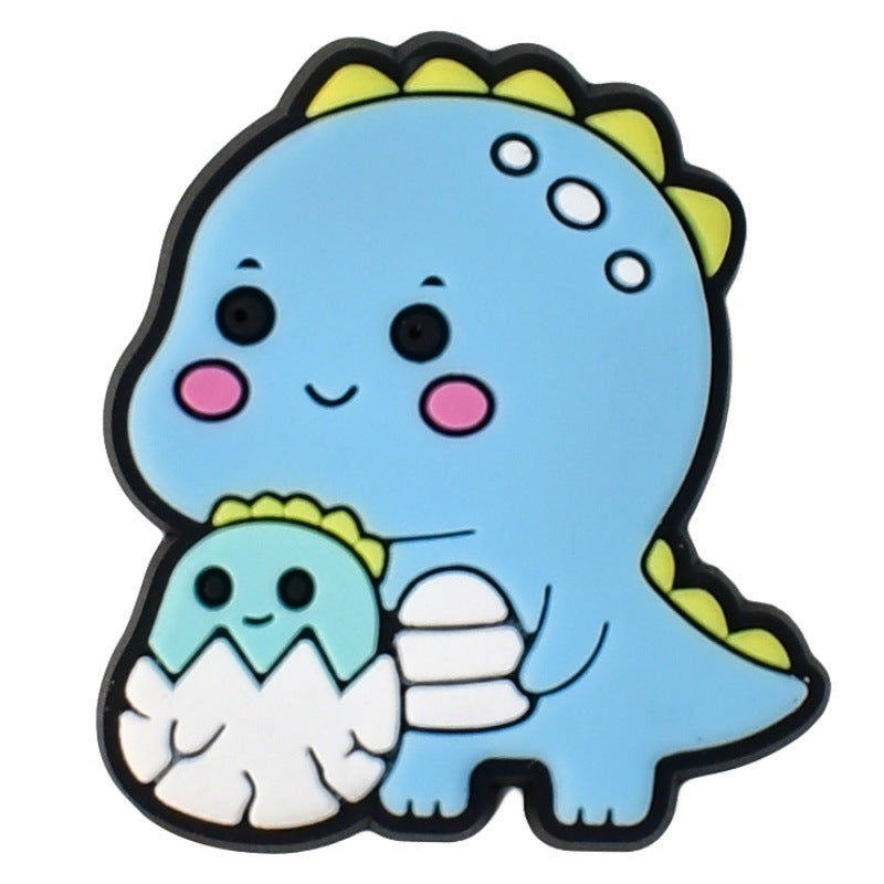 15pcs Cute Monster Cartoon DIY Ideas Series Charms - For Crocs Shoes EVA Bogg Bag Accessories