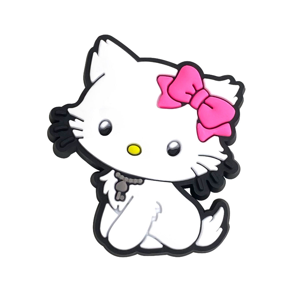 Hello Kitty Series Charms - For Crocs Shoes EVA Bogg Bag Accessories