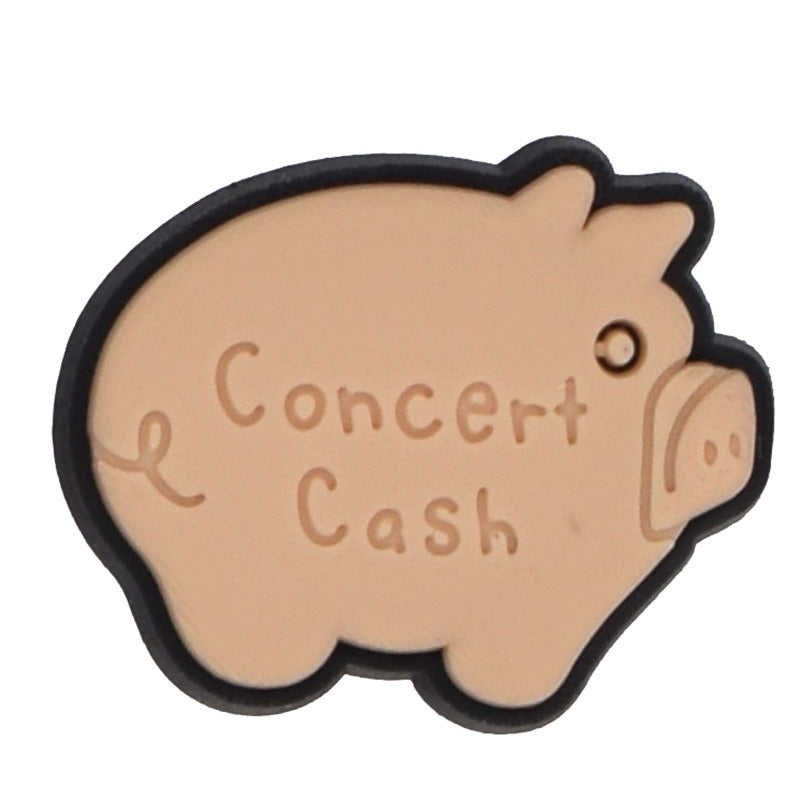 15Pcs US Dollar DIY Ideas Series Charms - For Crocs Shoes EVA Bogg Bag Accessories