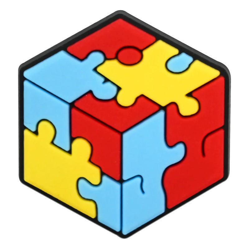 Autism Series Charms - For Crocs Shoes EVA Bogg Bag Accessories