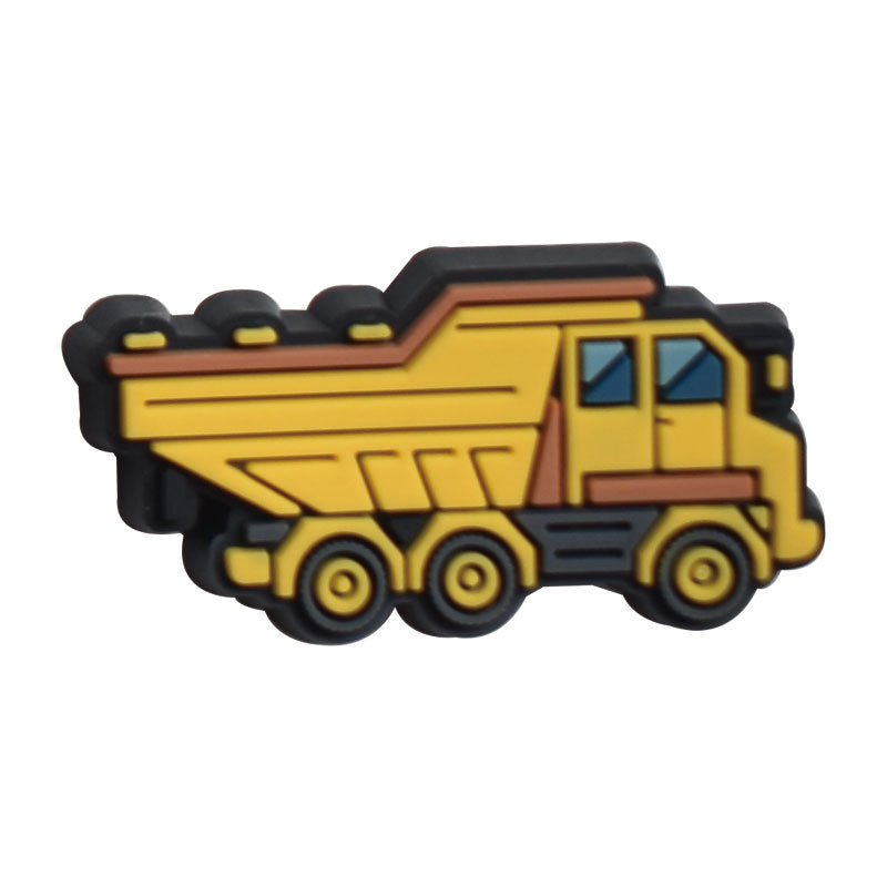 12PCS Animated Digger DIY Ideas Series Charms - For Crocs Shoes EVA Bogg Bag Accessories