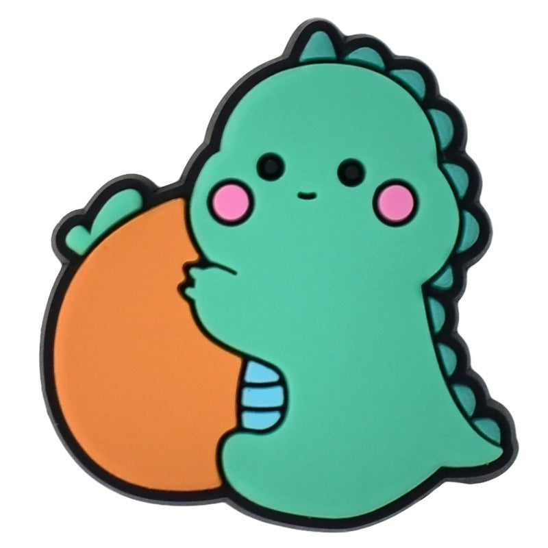 15pcs Cute Monster Cartoon DIY Ideas Series Charms - For Crocs Shoes EVA Bogg Bag Accessories