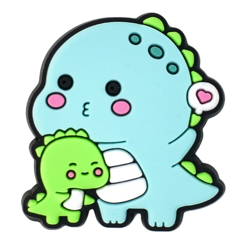 15pcs Cute Monster Cartoon DIY Ideas Series Charms - For Crocs Shoes EVA Bogg Bag Accessories