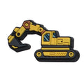 12PCS Animated Digger DIY Ideas Series Charms - For Crocs Shoes EVA Bogg Bag Accessories