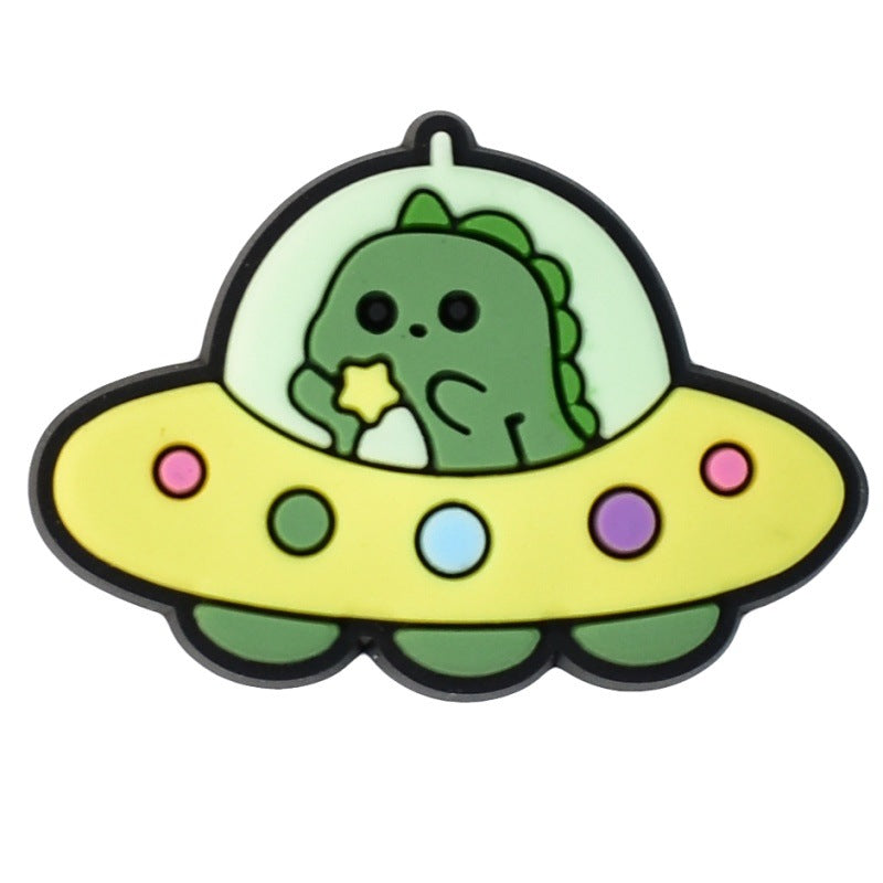 15pcs Cute Monster Cartoon DIY Ideas Series Charms - For Crocs Shoes EVA Bogg Bag Accessories