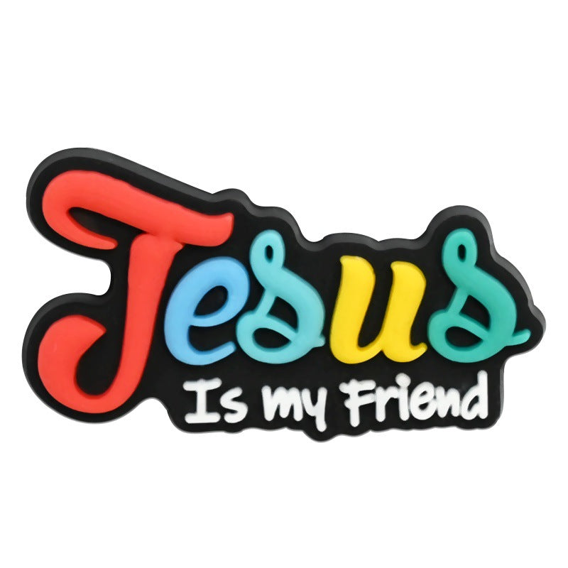 English phrase Series Charms - For Crocs Shoes EVA Bogg Bag Accessories