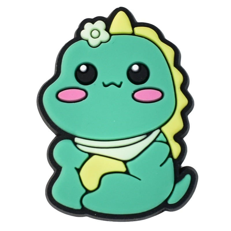 15pcs Cute Monster Cartoon DIY Ideas Series Charms - For Crocs Shoes EVA Bogg Bag Accessories