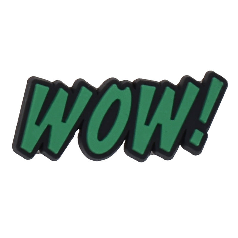 15Pcs US Dollar DIY Ideas Series Charms - For Crocs Shoes EVA Bogg Bag Accessories