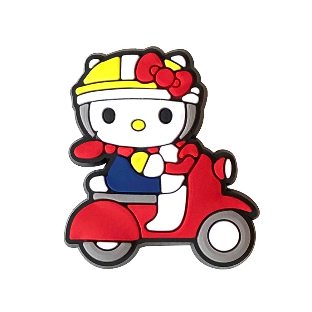 Hello Kitty Series Charms - For Crocs Shoes EVA Bogg Bag Accessories