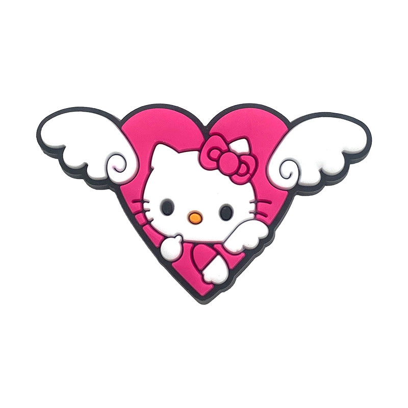Hello Kitty Series Charms - For Crocs Shoes EVA Bogg Bag Accessories