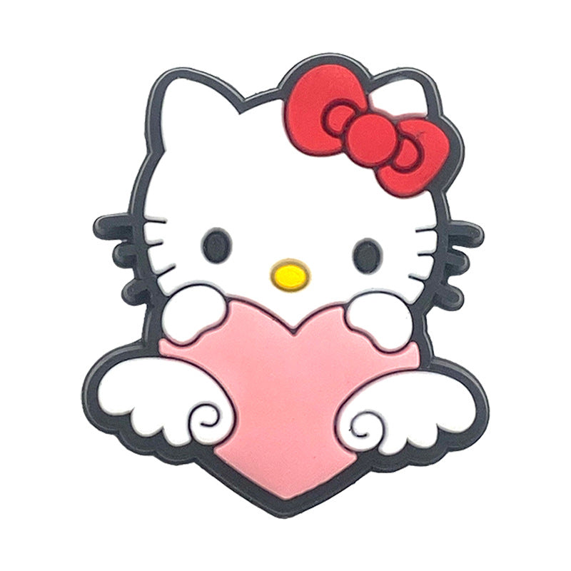 Hello Kitty Series Charms - For Crocs Shoes EVA Bogg Bag Accessories