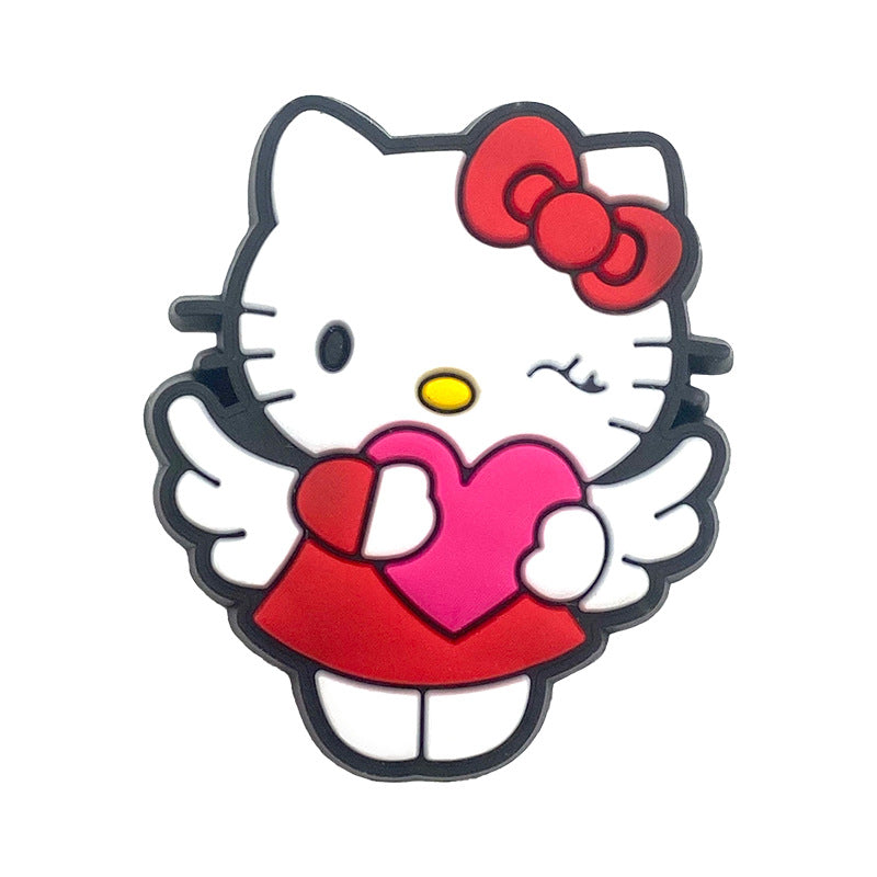 Hello Kitty Series Charms - For Crocs Shoes EVA Bogg Bag Accessories