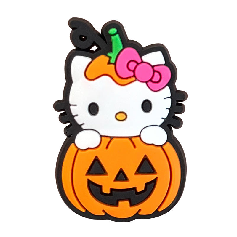 Hello Kitty Series Charms - For Crocs Shoes EVA Bogg Bag Accessories