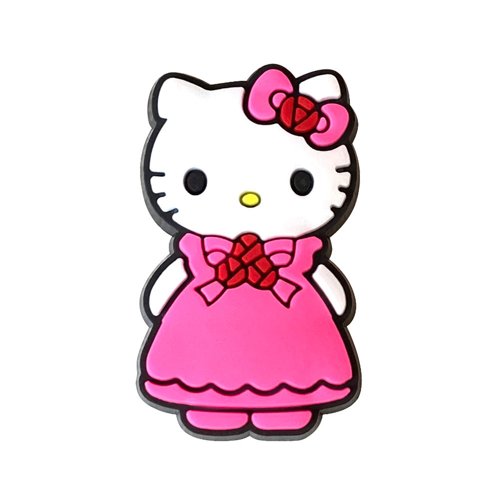 Hello Kitty Series Charms - For Crocs Shoes EVA Bogg Bag Accessories