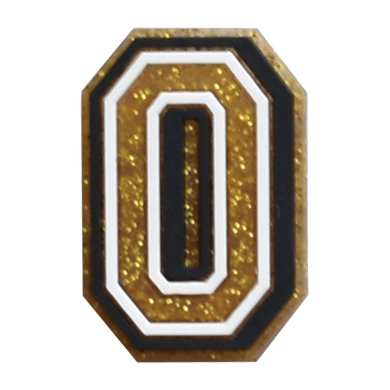 Gold 0-9 And 26pcs A-Z Letters Series Charms - For Crocs Shoes EVA Bogg Bag Accessories