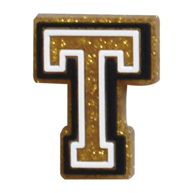 Gold 0-9 And 26pcs A-Z Letters Series Charms - For Crocs Shoes EVA Bogg Bag Accessories