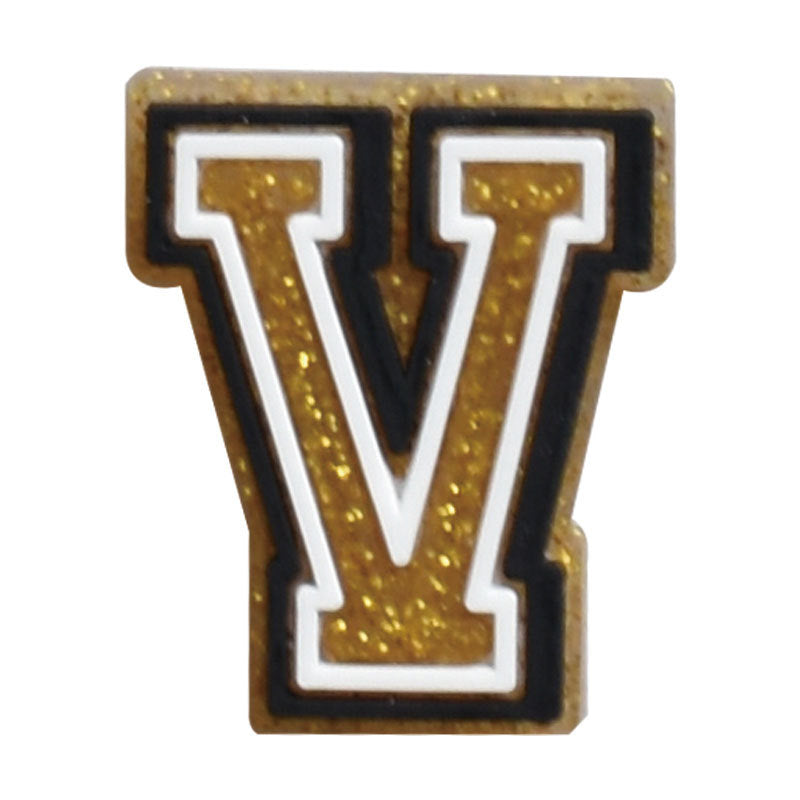 Gold 0-9 And 26pcs A-Z Letters Series Charms - For Crocs Shoes EVA Bogg Bag Accessories